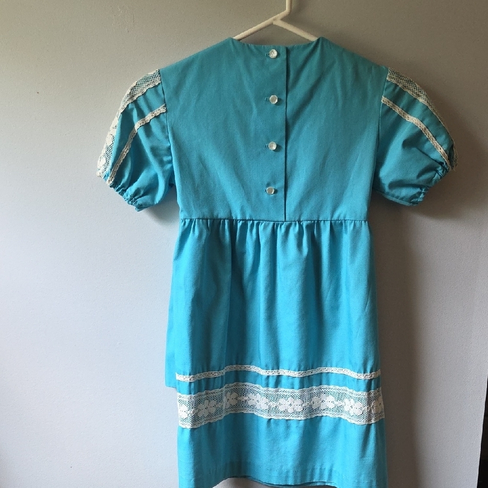 Vintage Retro 1940's Girls Dress - Picture 2 of 7